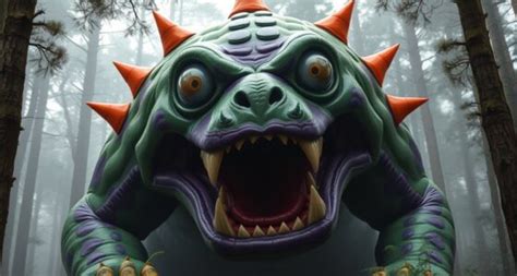 The Beast of Gumbaroo: Inflatable Monster of Lumberwoods - balustradellc