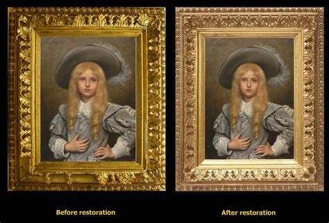 The before and after restoration of a seriously damaged French 19th C ... - muktibox.com