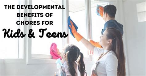 The Benefits of Chores - The Center for Parenting … - balustradellc