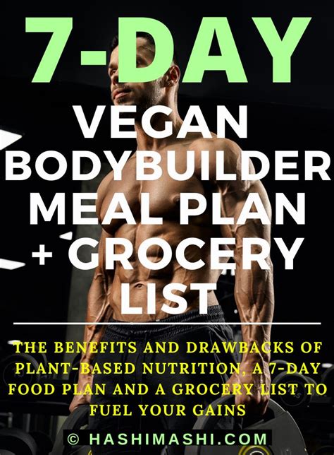 The Best 7-Day Vegan Bodybuilding Meal Plan - SET … - balustradellc