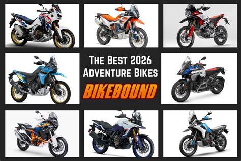 The Best Adventure Bikes - 2026 Edition - Biker Rated - raincitystudios.com