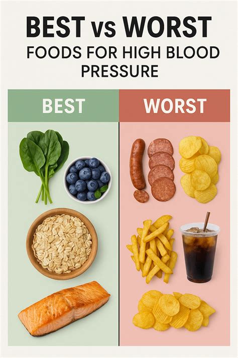 The best and worst foods for high blood pressure - BHF - balustradellc