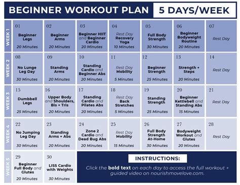 The Best Beginner Workout Plan To Start Your Fitness … - balustradellc