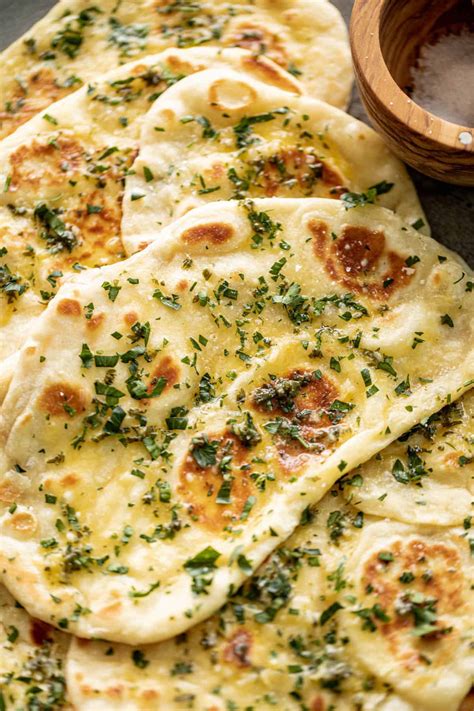 The Best Buttery Garlic Naan Bread Recipe - Cafe Delites - balustradellc