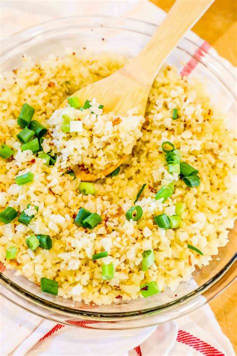 The Best Cauliflower Rice Recipe - The Blender Girl - balustradellc