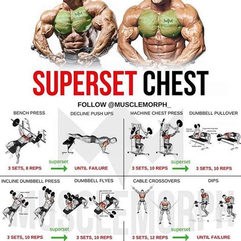 The Best Chest and Back Superset Workout for Strength & Size - balustradellc