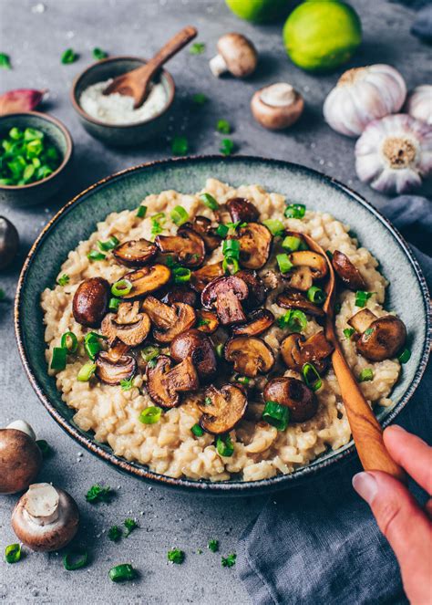 THE BEST Creamy Mushroom Risotto - balustradellc