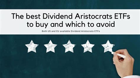 The Best Dividend Aristocrats ETFs - balustradellc