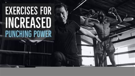 The best exercises for developing knockout punching … - balustradellc
