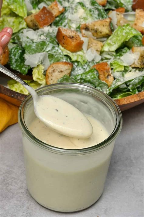 The Best Homemade Caesar Dressing Recipe - Alphafoodie - balustradellc