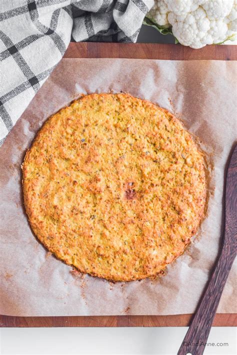 The Best Homemade Cauliflower Pizza Crust - So Good - balustradellc