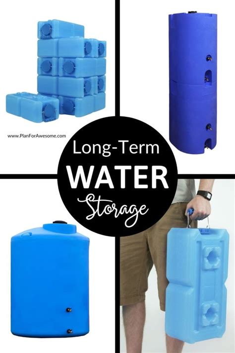 The Best Long-Term water storage options for Families – Plan for Awesome - balustradellc