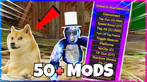 THE BEST MOD MENU IN GORILLA TAG (Shiba GTS Mod Menu)