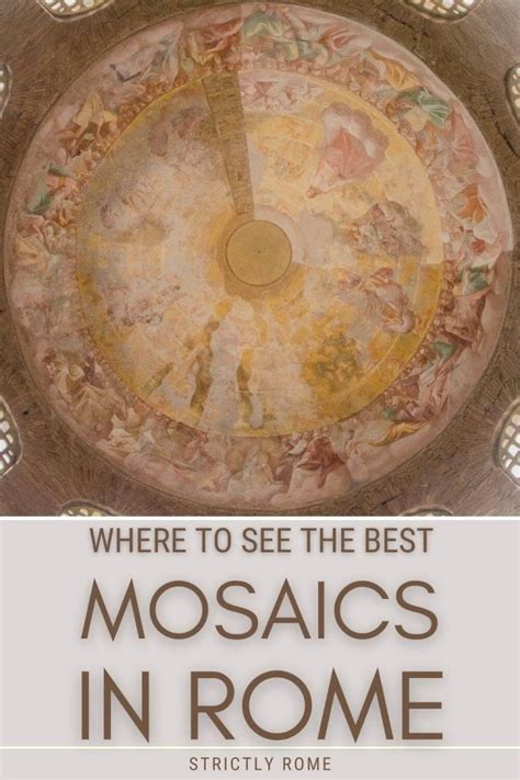 The Best Mosaics In Rome: 13 Places To Discover Them - wintechmobiles.com
