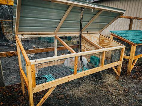 The Best Rabbit Growout Hutch - BUILD PLANS by Teal Stone - raincitystudios.com