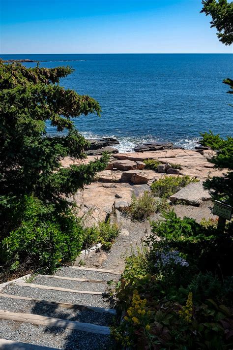The Best Sights To See Along Ocean Path, Acadia - The Fat Girl Hiking - balustradellc