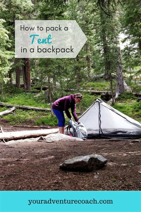 The BEST Way To Pack Your Tent For Backpacking! - balustradellc