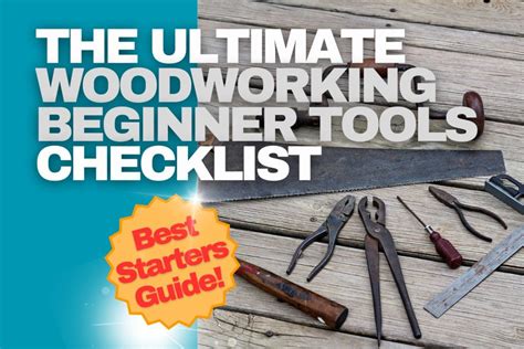 The Best Woodworking Beginner Tools Checklist (101 … - balustradellc