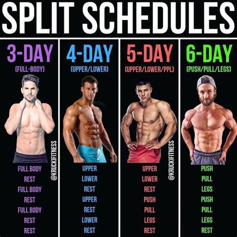 The Best Workout Split to Build Lean Muscle Mass Fast - balustradellc