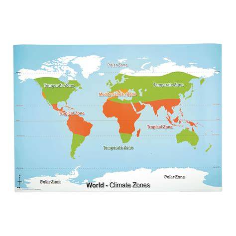 The Climate Zones Of The World - WorldAtlas - raincitystudios.com