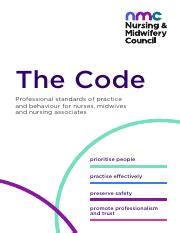 The Code: Professional standards of practice and … - balustradellc