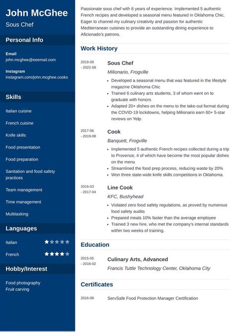 The complete CV format guide: examples and tips - balustradellc