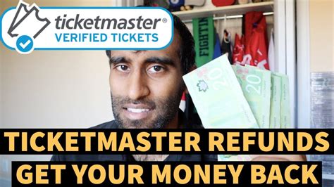 THE COMPLETE GUIDE ON HOW TO REQUEST A REFUND ON TICKETMASTER YouTube
