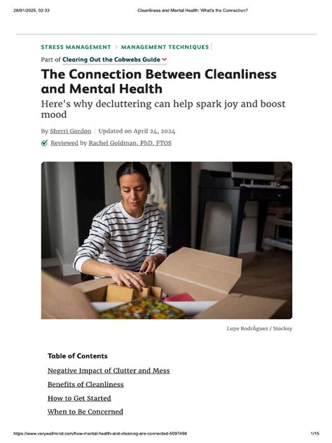 The Connection Between Cleanliness and Mental Health - balustradellc