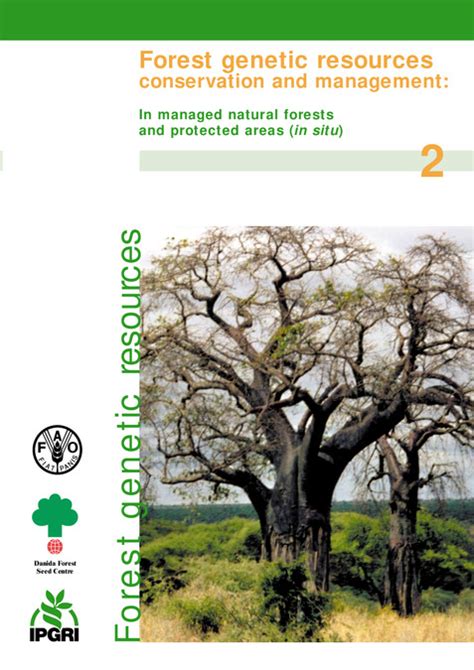 The conservation of genetic resources in managed forests - raincitystudios.com