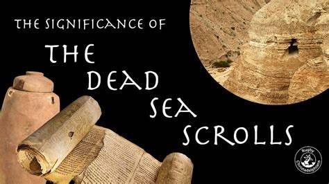 The contemporary significance of the dead sea scrolls - wintechmobiles.com