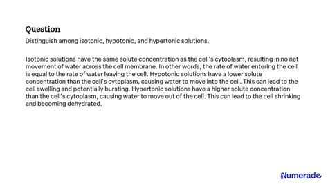 The correct choice among the given regarding isotonic ... - NEETPrep - wintechmobiles.com