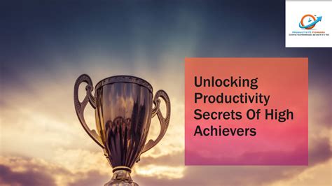 The Counterintuitive Productivity Secrets of High Achievers: What ... - balustradellc