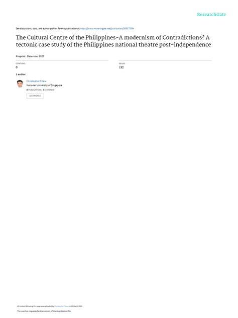 The Cultural Centre of the Philippines- A modernism of - muktibox.com