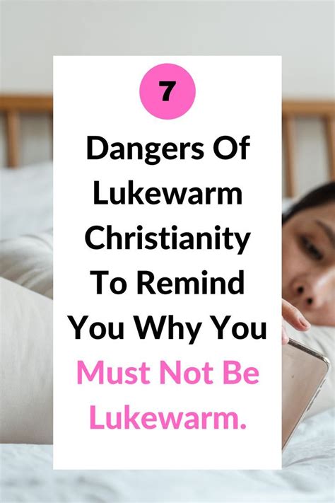 THE DANGERS OF BEING LUKEWARM : A CALL FOR REPENTANCE