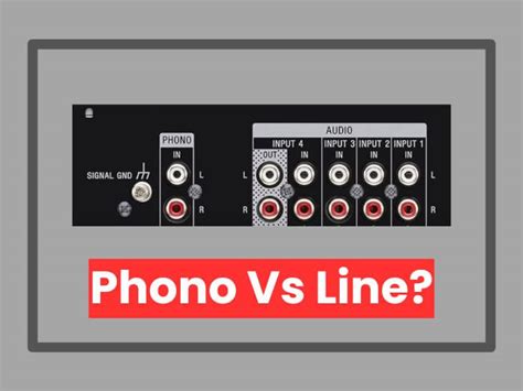The Difference Between PHONO and LINE Explained - balustradellc