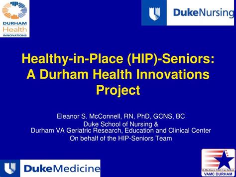 THE DURHAM HEALTH INNOVATIONS PROJECT