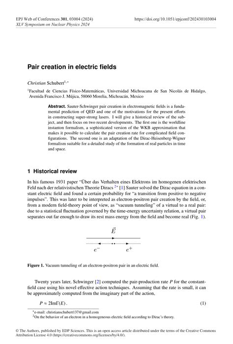 The Dynamics of Pair Production in Electric Fields - wintechmobiles.com