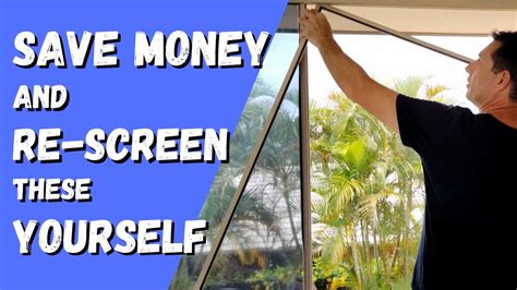 The easiest way to replace a fly screen mesh - balustradellc