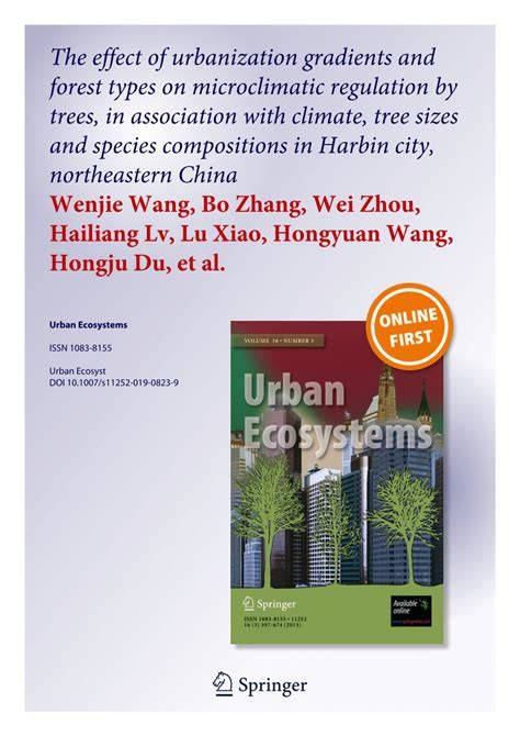 The effect of urbanization gradients and forest types on … - raincitystudios.com