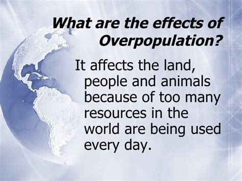 THE EFFECTS OF OVERPOPULATION ON THE ACADEMIC PER