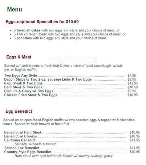 THE EGG AND US, Issaquah - Menu, Prices & Restaurant Reviews