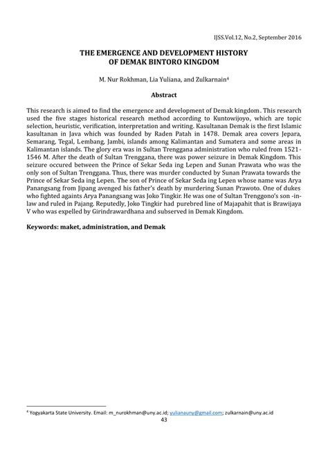 The emergence and development history of Demak Bintoro Kingdom - wintechmobiles.com