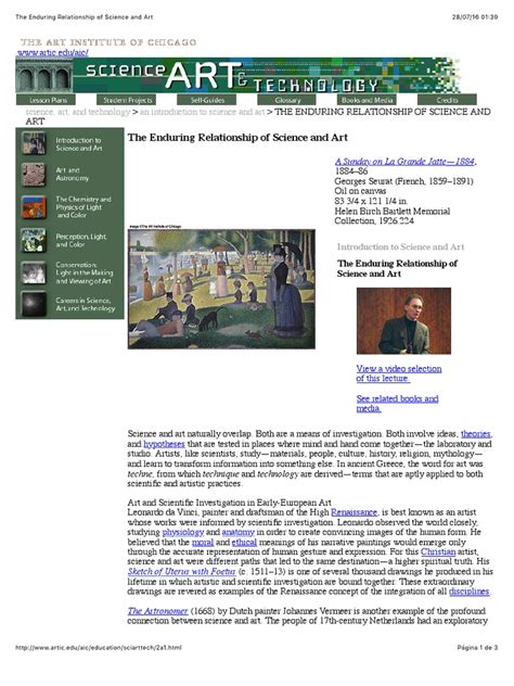 The Enduring Relationship of Science and Art - wintechmobiles.com