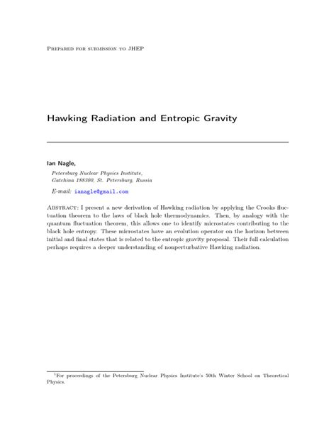 The entropy of Hawking radiation - Physical Review Link Manager - wintechmobiles.com