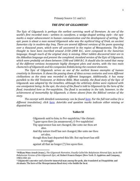 THE EPIC OF GILGAMESH1 - Bloomsbury - wintechmobiles.com