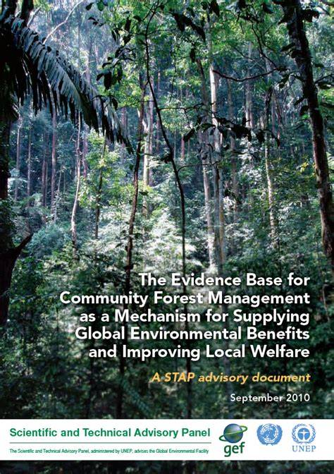 The Evidence Base for Community Forest Management as a … - raincitystudios.com