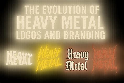The Evolution of Heavy Metal Logos and Branding - muktibox.com
