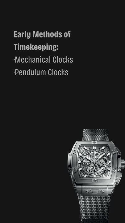 The Fascinating Evolution Of Timekeeping - Time Quiver - wintechmobiles.com