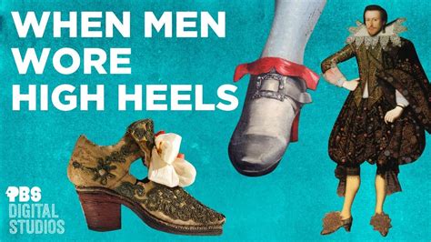 The forgotten history of men and high heels - Catawiki - wintechmobiles.com