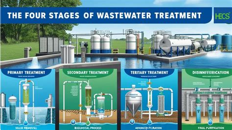 The four stages of wastewater treatment plants - IDRICA - wintechmobiles.com